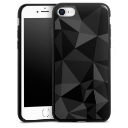 Motif Polygone Noir