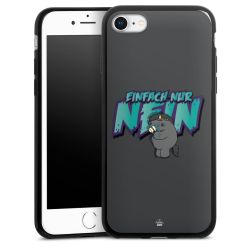 Silikon Slim Case schwarz