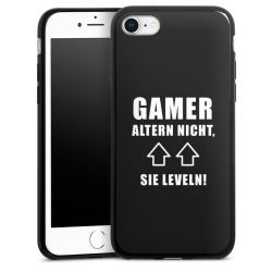 Silikon Slim Case schwarz