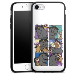 Silikon Slim Case schwarz