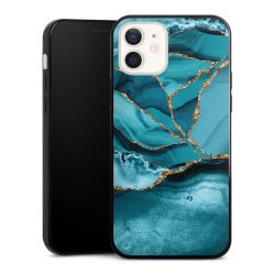 Paesaggio di marmo blu ghiaccio