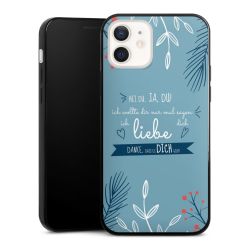 Silikon Slim Case schwarz