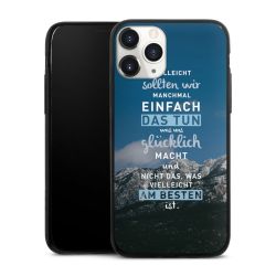 Silikon Slim Case schwarz