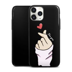 Silikon Slim Case schwarz