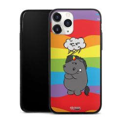 Silikon Slim Case schwarz