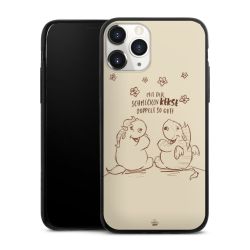 Silikon Slim Case schwarz