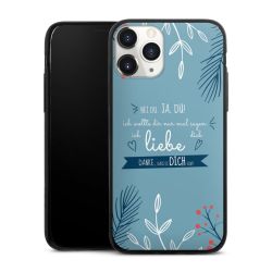 Silikon Slim Case schwarz