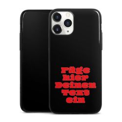 Silikon Slim Case schwarz