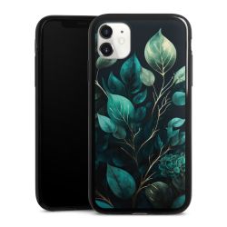 Eukalyptus dunkler Hintergrund