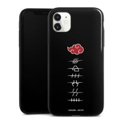 Symboles des membres de l'Akatsuki noirs