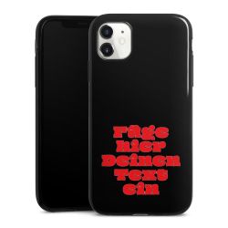 Silikon Slim Case schwarz