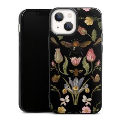 Veldbloemen en Bijen Zwart