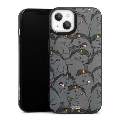 Silikon Slim Case schwarz