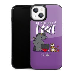 Silikon Slim Case schwarz