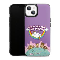 Silikon Slim Case schwarz