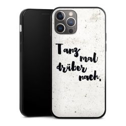 Silikon Slim Case schwarz