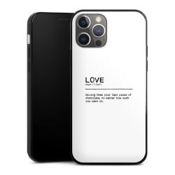 Silicone Slim Case black