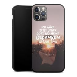 Silikon Slim Case schwarz