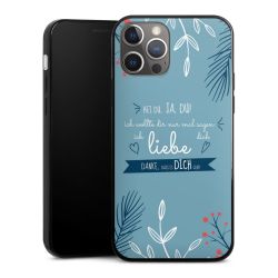 Silikon Slim Case schwarz