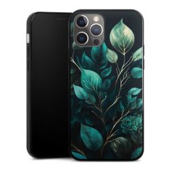 Eukalyptus dunkler Hintergrund