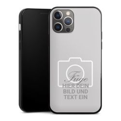 Silikon Slim Case schwarz