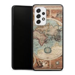 Mappa del mondo vintage