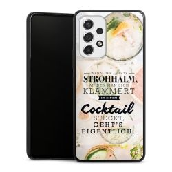 Silikon Slim Case schwarz