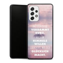 Silikon Slim Case schwarz