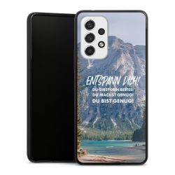 Silikon Slim Case schwarz