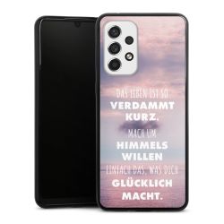 Silikon Slim Case schwarz