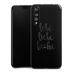 Silikon Slim Case schwarz