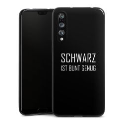 Silikon Slim Case schwarz