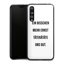 Silikon Slim Case schwarz