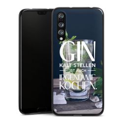 Silikon Slim Case schwarz