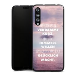 Silikon Slim Case schwarz