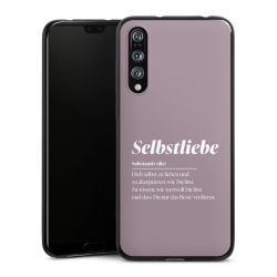 Silikon Slim Case schwarz