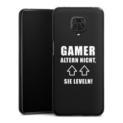 Silikon Slim Case schwarz