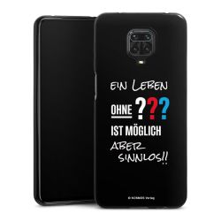 Silikon Slim Case schwarz