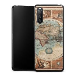 Mappa del mondo vintage