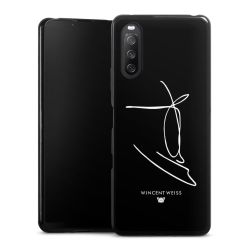 Silikon Slim Case schwarz