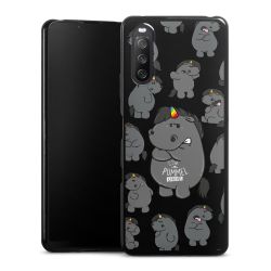 Silikon Slim Case schwarz