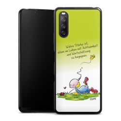 Silikon Slim Case schwarz