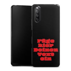 Silikon Slim Case schwarz