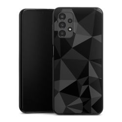Motif Polygone Noir