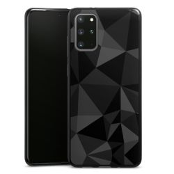 Motif Polygone Noir