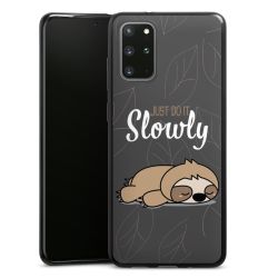 Just Do It Slowly Sloth Grey