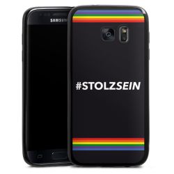 Silikon Slim Case schwarz