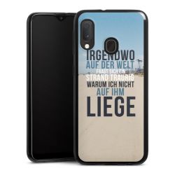 Silikon Slim Case schwarz