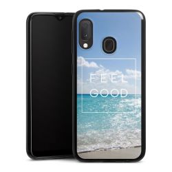 Silikon Slim Case schwarz