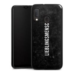 Silikon Slim Case schwarz